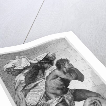 Cleopatra Carried into the Palace, 19th century by Ferdinand Keller