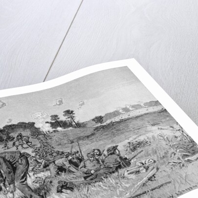 Confederate line waiting orders in the wilderness by William Ludlow Sheppard