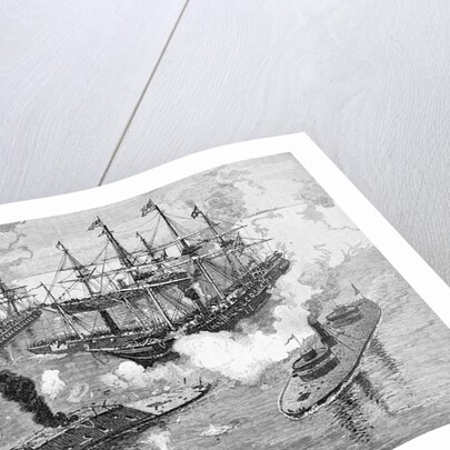 Surrender of the 'Tennessee', Battle of Mobile Bay by Julian Oliver Davidson