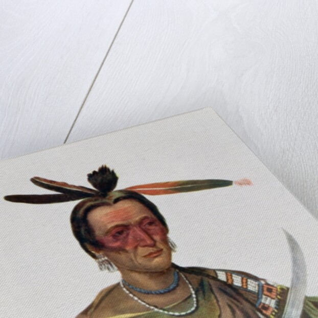 To-Ka-Cou, a Yankton Sioux Chief, 1837 by George Cooke