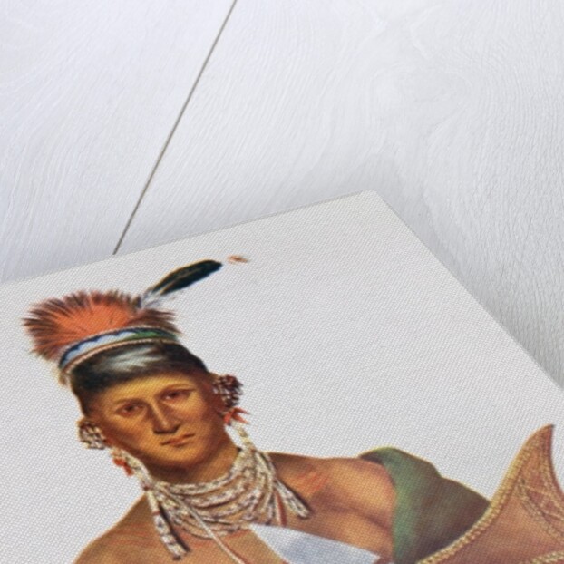 Appanoose, a Sauk Chief, 1837 by George Cooke