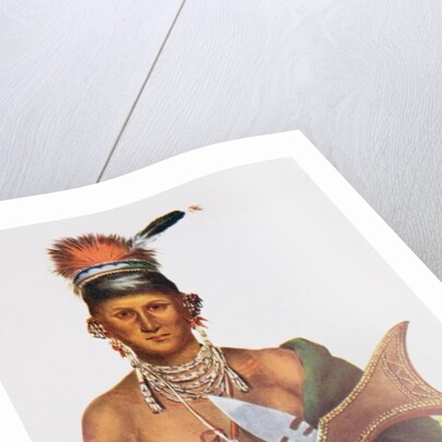 Appanoose, a Sauk Chief, 1837 by George Cooke