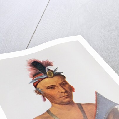 Keesheswa or 'the Sun', a Fox Chief, c.1837 by Charles Bird King