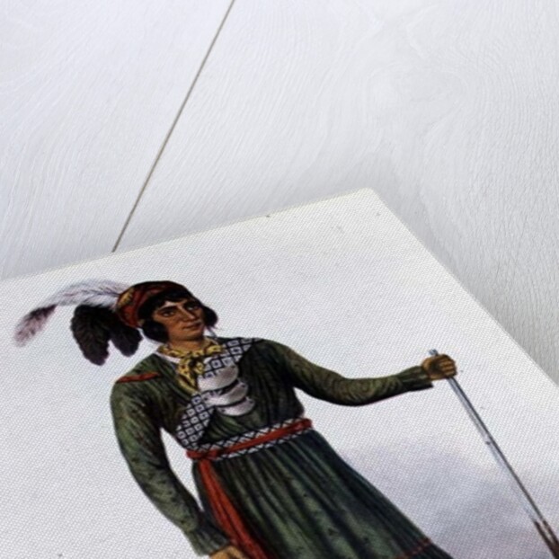 Osceola or 'Rising Sun', a Seminole Leader, 1838 by George Catlin