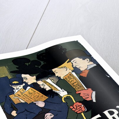 Harper's February, 1897 by Edward Penfield