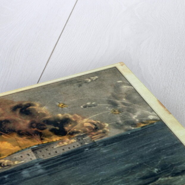 Bombardment of Fort Sumter, Charleston Harbour, 12th & 13th April 1861, pub. by Currier & Ives by American School