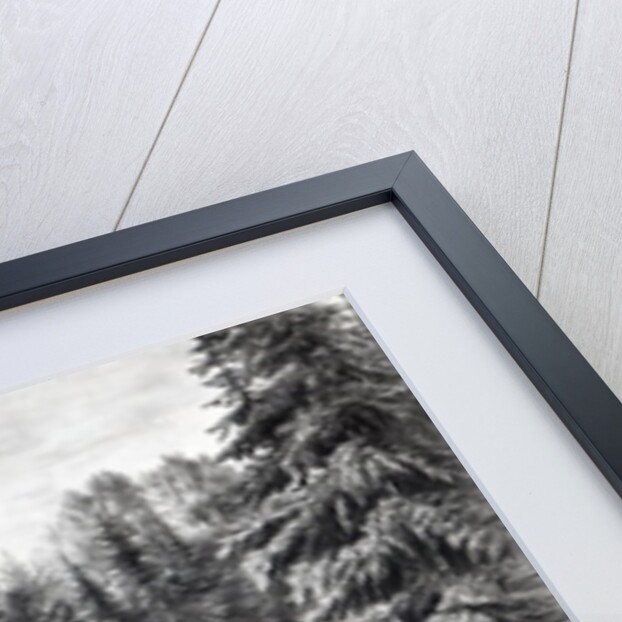 The Pioneer's Home on the Western Frontier, pub. by Currier & Ives, 1867 by American School