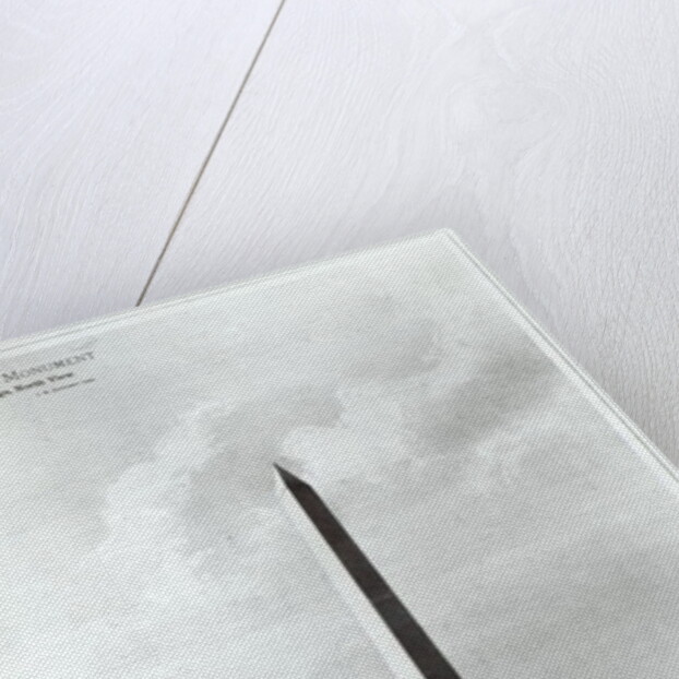 The Washington Monument and Surroundings, North View by American School