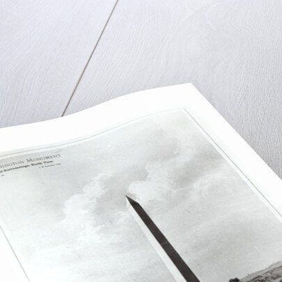 The Washington Monument and Surroundings, North View by American School