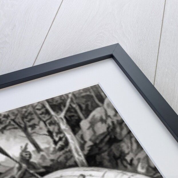 Champlain Exploring the Canadian Wilderness, 1603 by American School