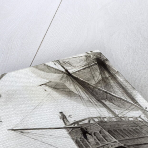 The Supreme Moment on the Evening of October 11th 1492 by J. Steeple Davis