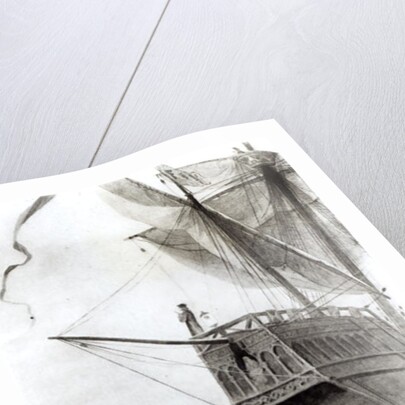 The Supreme Moment on the Evening of October 11th 1492 by J. Steeple Davis