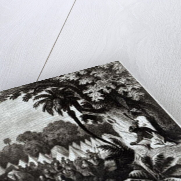 The Landing at Tampa Bay: De Soto and his Followers Swearing to Conquer or Die by R. Telfer