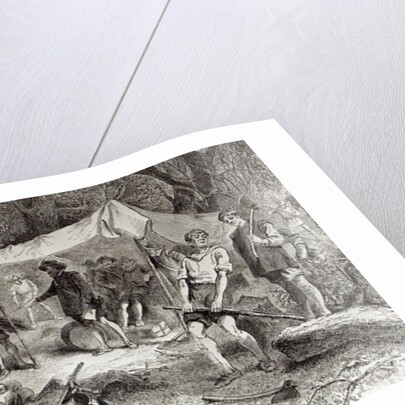 The First Day at Jamestown, 14th May 1607 by William Ludlow Sheppard