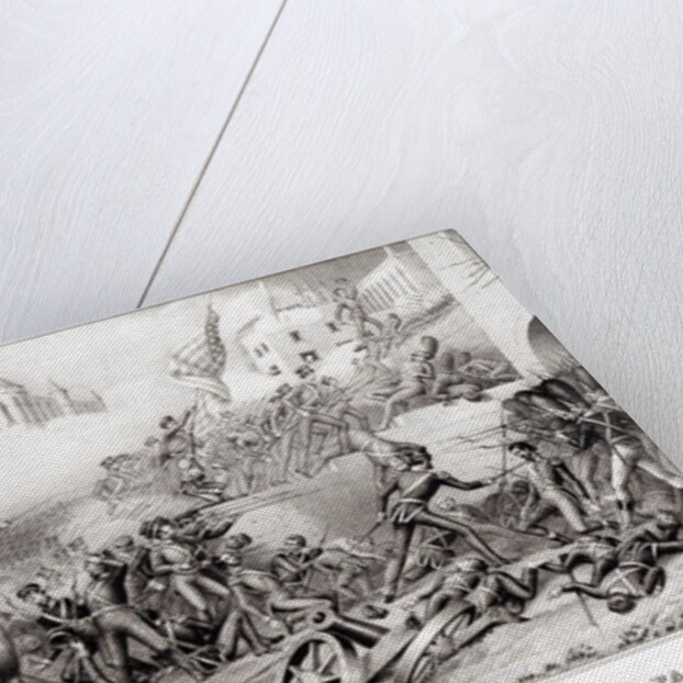 Storming of Monterey. Attack on the Bishop's Palace in 1846, 1847 by American School