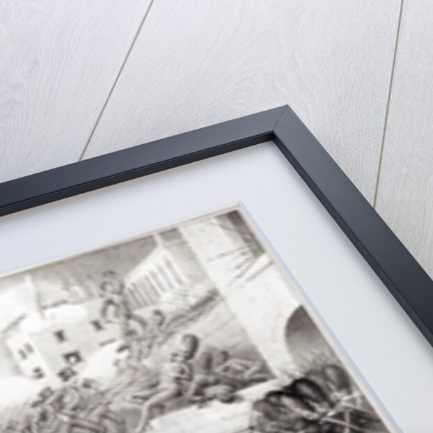 Storming of Monterey. Attack on the Bishop's Palace in 1846, 1847 by American School