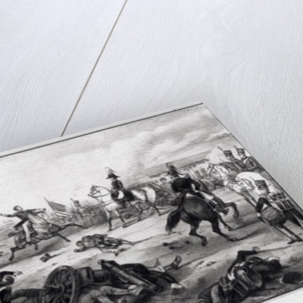 Battle of Mill El Rey, near the City of Mexico, September 8th 1847 by American School