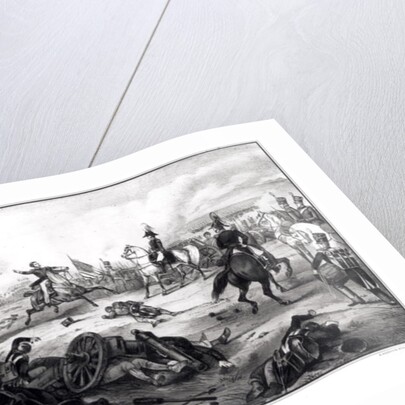 Battle of Mill El Rey, near the City of Mexico, September 8th 1847 by American School