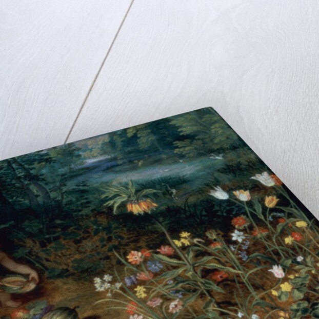 Allegory of Abundance, detail by Jan the Younger Brueghel