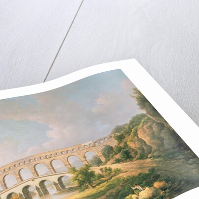 The Pont du Gard, Nimes by William Marlow