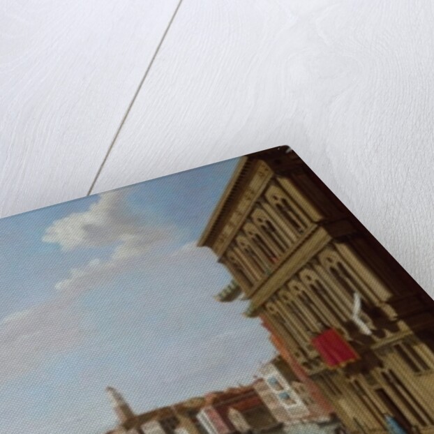 The Grand Canal and San Geremia, Venice, 18th century by William James