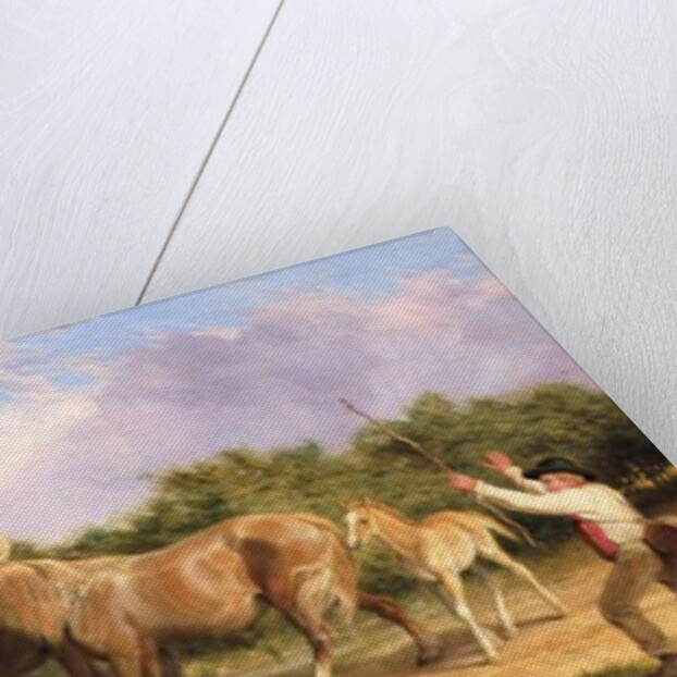 Road to Gloucester Fair by Briton Riviere