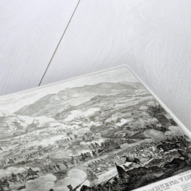 Ever Memorable Battle of Buena Vista, Fought on 22nd & 23rd February 1847, Between General Taylor and Santa Anna by American School