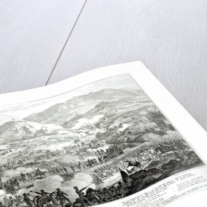 Ever Memorable Battle of Buena Vista, Fought on 22nd & 23rd February 1847, Between General Taylor and Santa Anna by American School