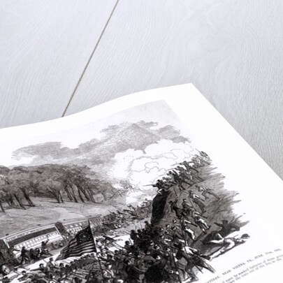 General Schenck with Four Companies of the First Ohio Regiment, Surprised and Fired into by a Confederate Masked Battery by American School