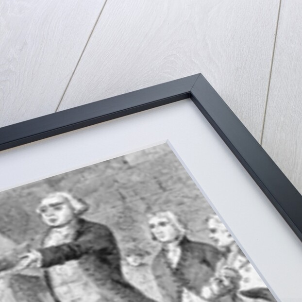 John Lamb speaking at the Sons of Liberty Meeting at New York City Hall Concerning the Landing of British Tea in New York by American School