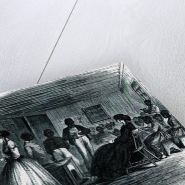 The Misses Cooke's schoolroom, Freedman's Bureau, Richmond, Va. by American School