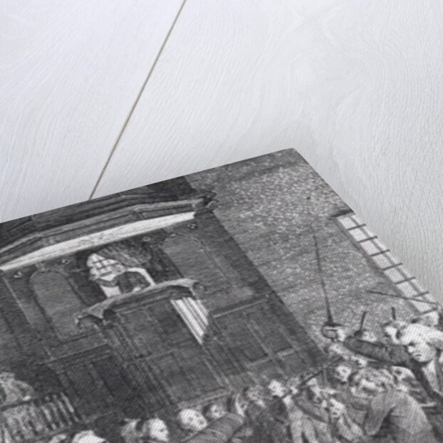 Town Meeting, c.1770, from M'Fingal', by John Trumball by American School