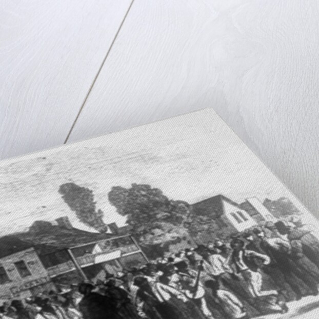 Registration in the South, Scene at Asheville, North Carolina by Alfred Wordsworth Thompson