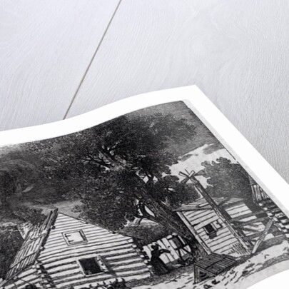 African American Cabin by American School