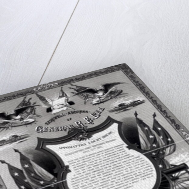 Farewell Address of General Robert E. Lee by American School