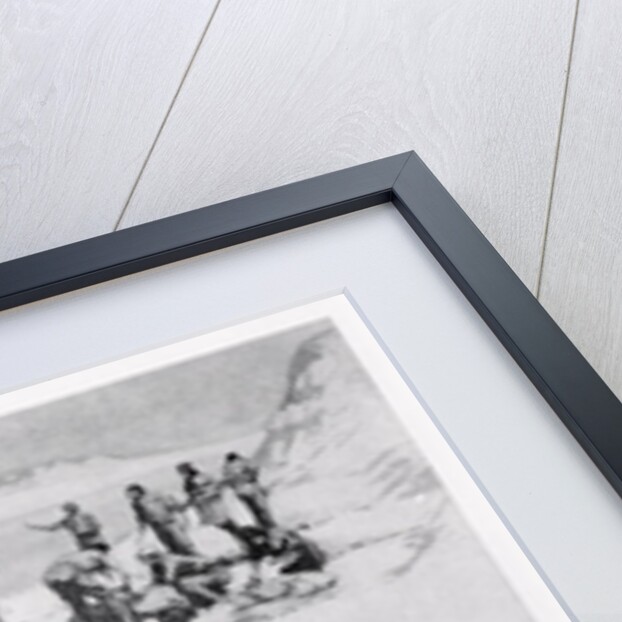 Lewis and Clark at the mouth of the Columbia River, 1805 by Frederic Remington (after)