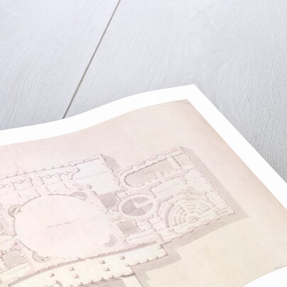 Plan of the Principal Story of the Capitol, U.S., 1806 by Benjamin Henry Latrobe