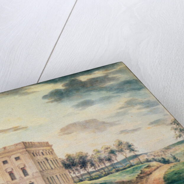 A View of the Capitol of Washington before it was Burnt Down by the British, c.1800 by William Russell Birch