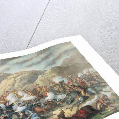 The Battle of Little Big Horn, June 25th 1876, 1889 by American School