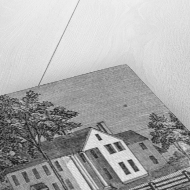 South-west view of Judge Ellsworth's House by American School