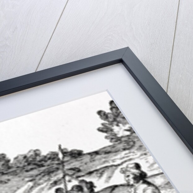 Spaniard Bartering with Natives of Patagonia by German School