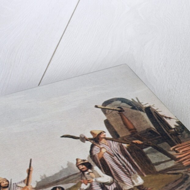 Gauchos of Tucuman, reproduced from Vidal's 'Picturesque Illustrations of Buenos Aires and Montevideo', pub. in 1820 by American School