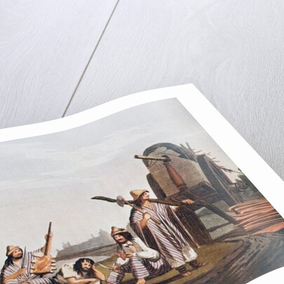 Gauchos of Tucuman, reproduced from Vidal's 'Picturesque Illustrations of Buenos Aires and Montevideo', pub. in 1820 by American School