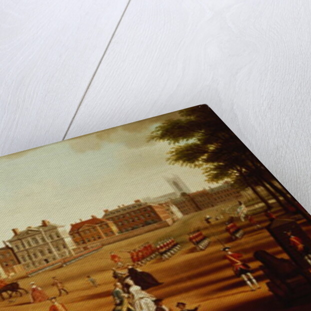 The 2nd Footguards on Parade at Horse Guards', c.1750 by John Chapman