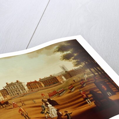 The 2nd Footguards on Parade at Horse Guards', c.1750 by John Chapman