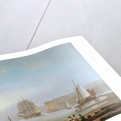 Shipping in an Estuary by Thomas Luny