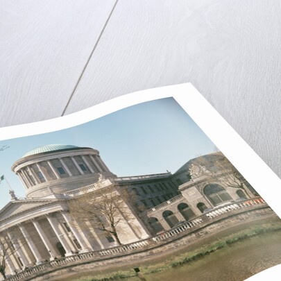 Four Courts, Dublin, seen from the River Liffey, built 1796-1802 by James Gandon
