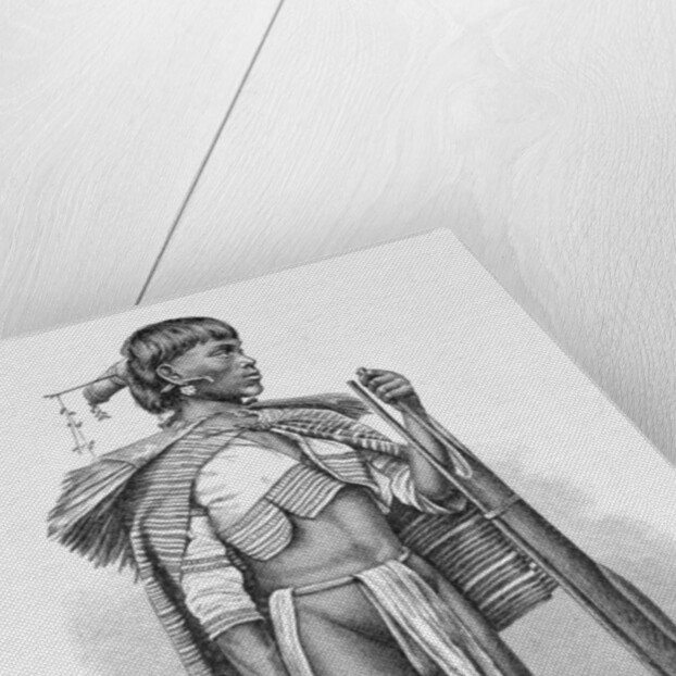 A calinga of Luzon in the Philippines by English School