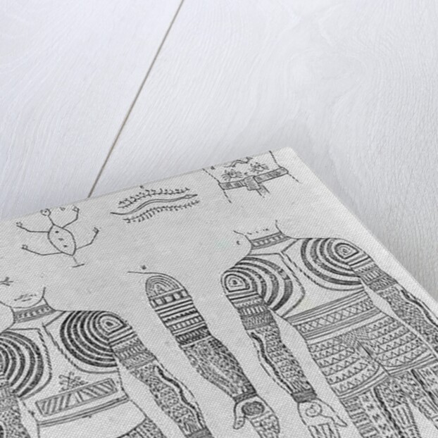 Igorrote tattooing by English School