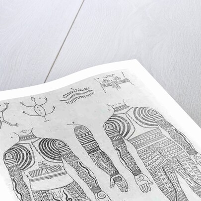 Igorrote tattooing by English School